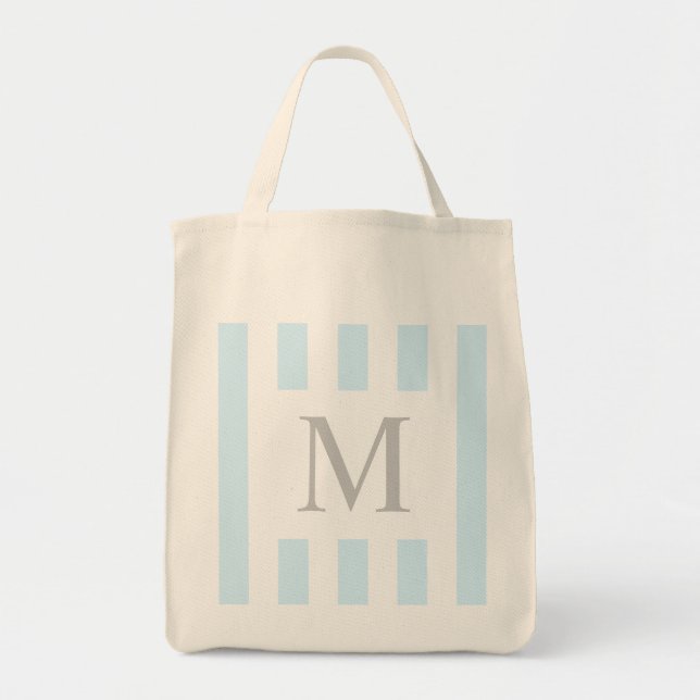 Minimalistisk nautisk stil Totebag Tygkasse (Framsidan)