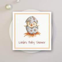 Minimalistisk Neutralt Baby Bird Hatching Baby Sho