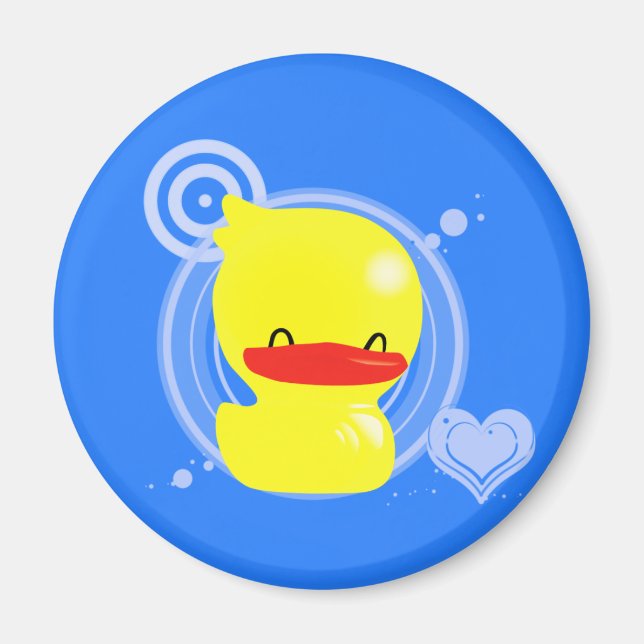 Minimalistisk nordamerikansk fågel Linje Konst Mön Magnet (Framsidan)
