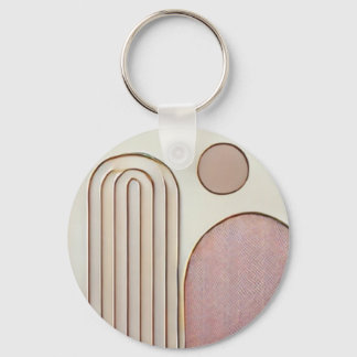 Minimalistisk nyckelkedja för elegant nyckelring