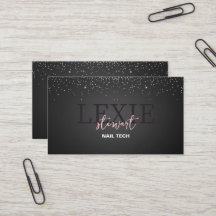 Minimalistisk och Elegant Nagel Tech Möte