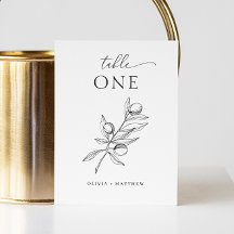 Minimalistisk olivbröllop | Elegant botanik