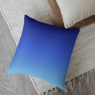 Minimalistisk Ombre Midnattsserenad Kudde