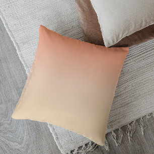 Minimalistisk Ombre ÖkenSkymning Kudde