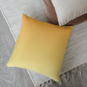Minimalistisk Ombre  Solnedgångslycka Kudde