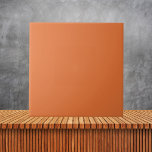Minimalistisk Orange solid färg Kakelplatta<br><div class="desc">Minimalistisk Orange solid färg</div>