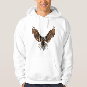 Minimalistisk örn hoodie