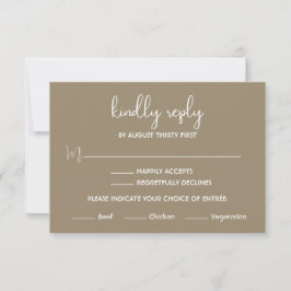 Minimalistisk OSA kort för Boho Desert Neutralt