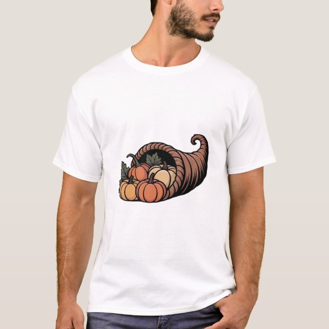 Minimalistisk överflöd tackgivande design klassike t shirt (Framsida)