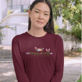 MINIMALISTISK PÅSKHARE ÄGG MED LÄGRE UTFORMNING T SHIRT