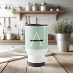 Minimalistisk Pastel Mint Personlig Namn Resemugg<br><div class="desc">Minimalistisk Pastel Mint Personlig Namn</div>
