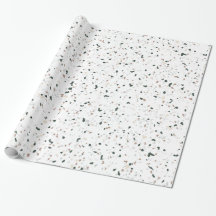 Minimalistisk Pastel  Rosa Grått Terrazzo Gift