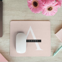 Minimalistisk Pastel Rosa Personlig Namn
