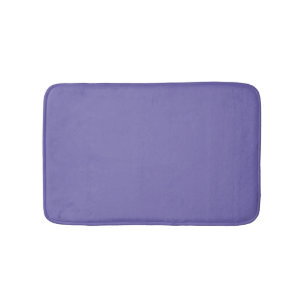 Minimalistisk periwinkle lila solid elegant chic badrumsmatta