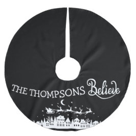 Minimalistisk Personlig i modern Snyggt - jul Julgransmatta Borstad Polyester