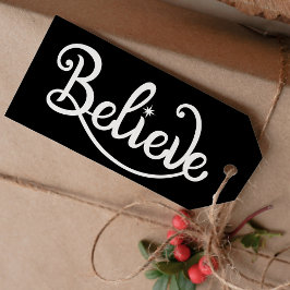 Minimalistisk Personlig i modern Snyggt - jul Presentetikett