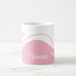 Minimalistisk Personlig-kaffe i Mönster Mugg