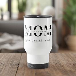 Minimalistisk Personlig Mammanamn Tumbler Resemugg