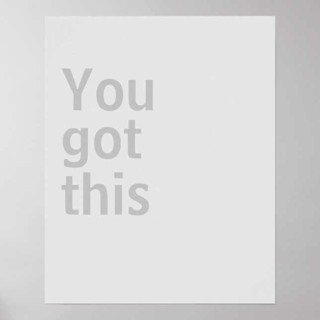 Minimalistisk poster (Framsidan)