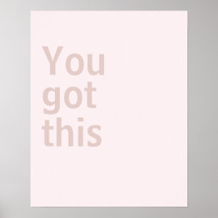 Minimalistisk poster