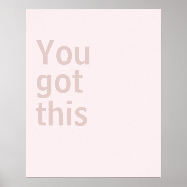 Minimalistisk poster (Framsidan)