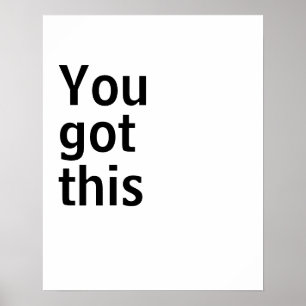 Minimalistisk poster