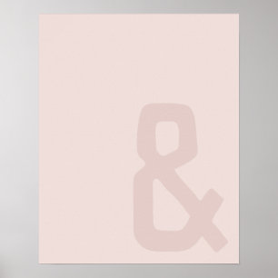 Minimalistisk - poster