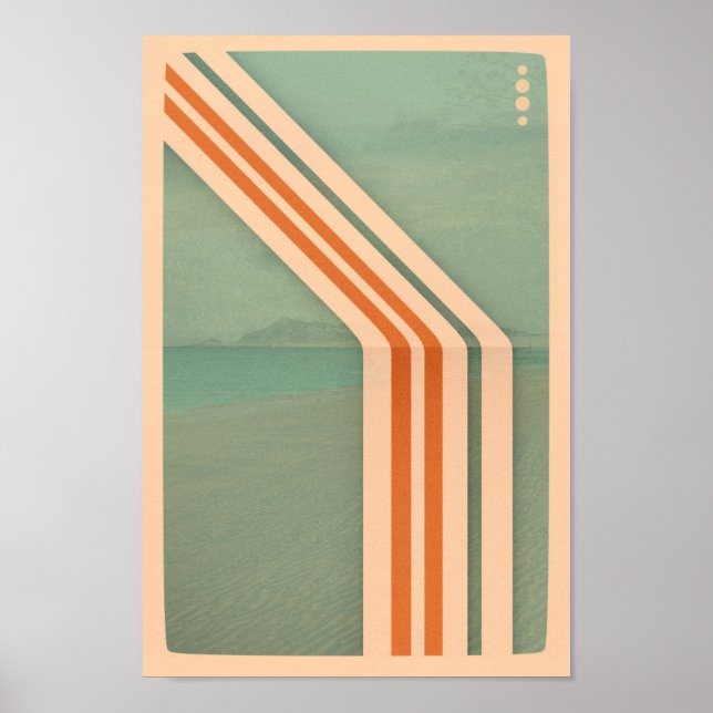 Minimalistisk Poster av retro (Framsidan)