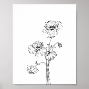 Minimalistisk Poster Papprare (projektionsyta)