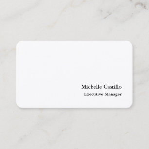 Minimalistisk Premium Silke-Professionell med enke Visitkort