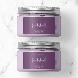 Minimalistisk produktetikett för redigerbart Färg- Adressetikett