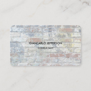 Minimalistisk Professionell av rundad Elegant Ston Visitkort