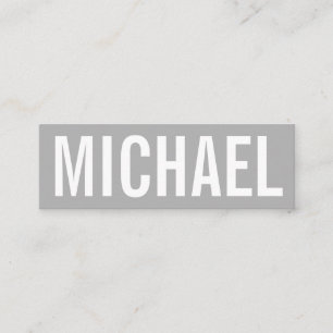 Minimalistisk professionell djärvt modernt affär mini visitkort