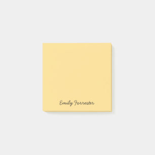 Minimalistisk Professionell enkel Post-it Block