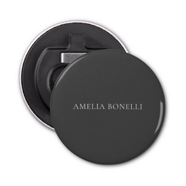 Minimalistisk Professionell, enkelt att lägga till Flasköppnare (Framsidan)