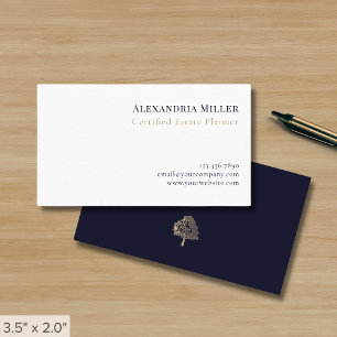 Minimalistisk Professionell för elegant Visitkort