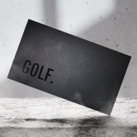 Minimalistisk Professionell för Golf-instruktör, s