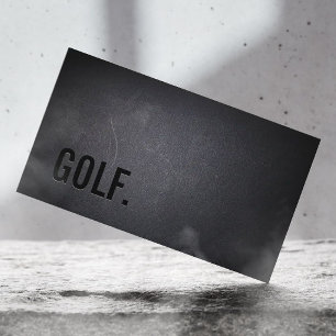 Minimalistisk Professionell för Golf-instruktör, Visitkort