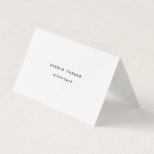 Minimalistisk Professionell för Linen Trendig Visitkort