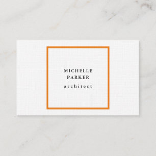 Minimalistisk Professionell för Linen Trendig Visitkort