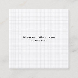 Minimalistisk Professionell för moderna Trendigets Fyrkantigt Visitkort