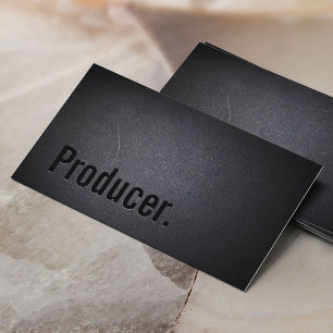 Minimalistisk Professionell för Mörk av producen Visitkort