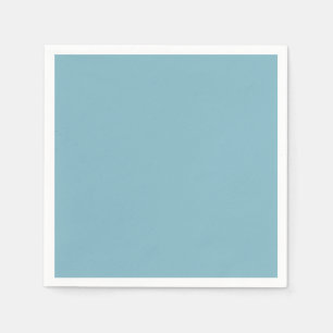 Minimalistisk Professionell för Solid Blue Pastel  Pappersservett