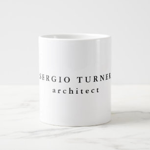 Minimalistisk Professionell för trendig Jumbo Mugg
