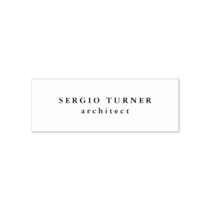 Minimalistisk Professionell för trendig Självfärgande Stämpel