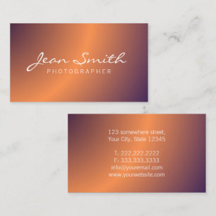 Minimalistisk Professionell för typografi-Elegant Visitkort