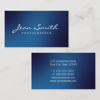 Minimalistisk Professionell för typografi-Elegant Visitkort