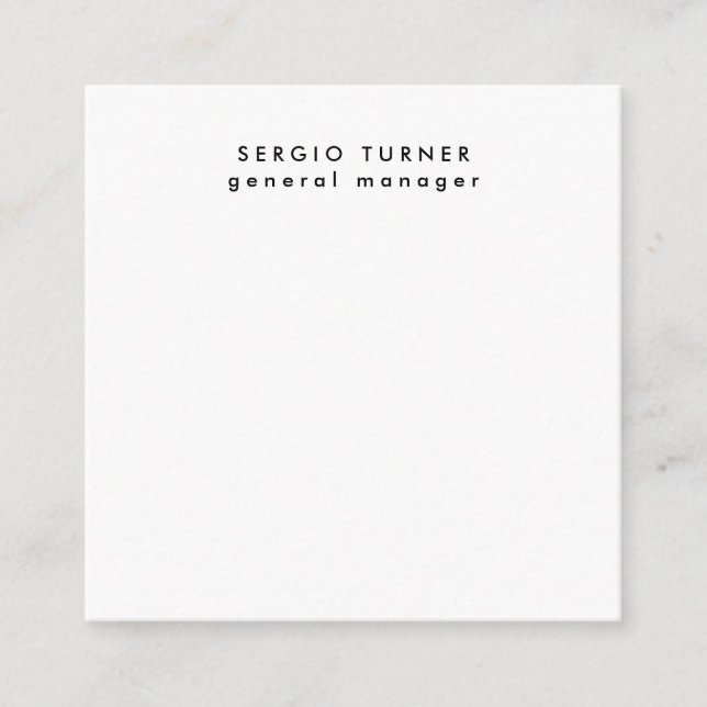 Minimalistisk Professionell för vanligt Trendig Tilläggskort (Framsida)