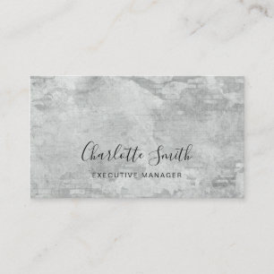 Minimalistisk Professionell-Grått-Elegant Visitkort
