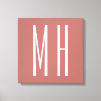 Minimalistisk Professionell i modernt monogram